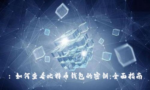 : 如何查看比特币钱包的密钥：全面指南